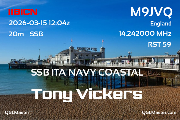 QSL Master Card for M9JVQ QSO with II8ICN