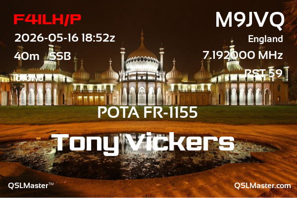 QSL Master Card for M9JVQ QSO with F4ILH/P